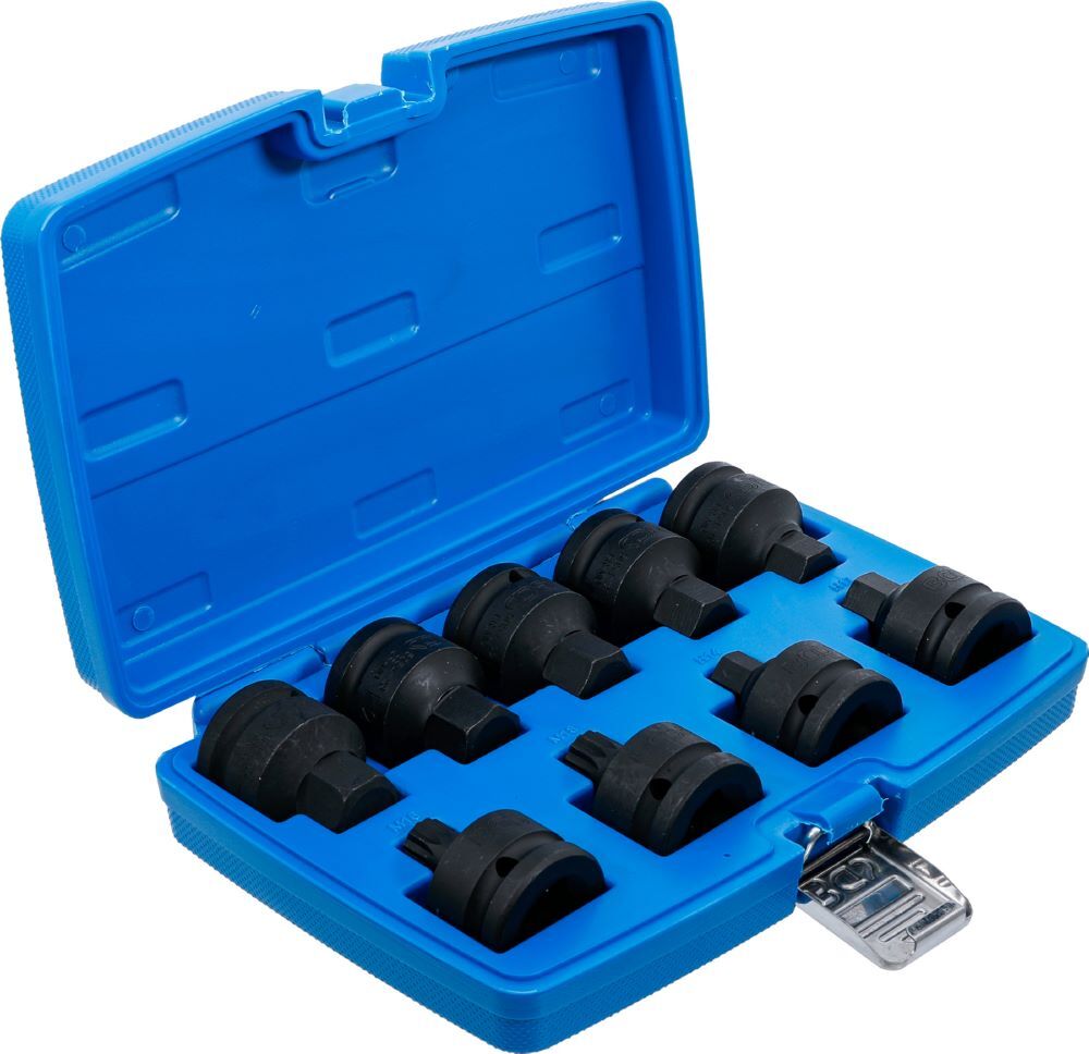 Produktbild Kraft Bit Einsatz Satz Antrieb Innenvierkant 3/4 Zoll 9 teilig bild 2