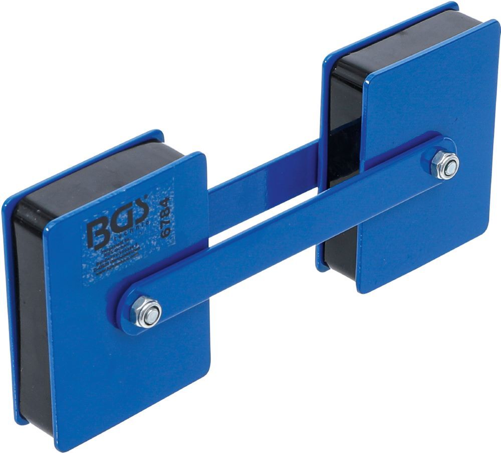 BGS Kraft Doppelmagnethalter Winkel einstellbar 22,7 kg Produktbild BGS Kraft Doppelmagnethalter Winkel einstellbar 22,7 kg bild 1