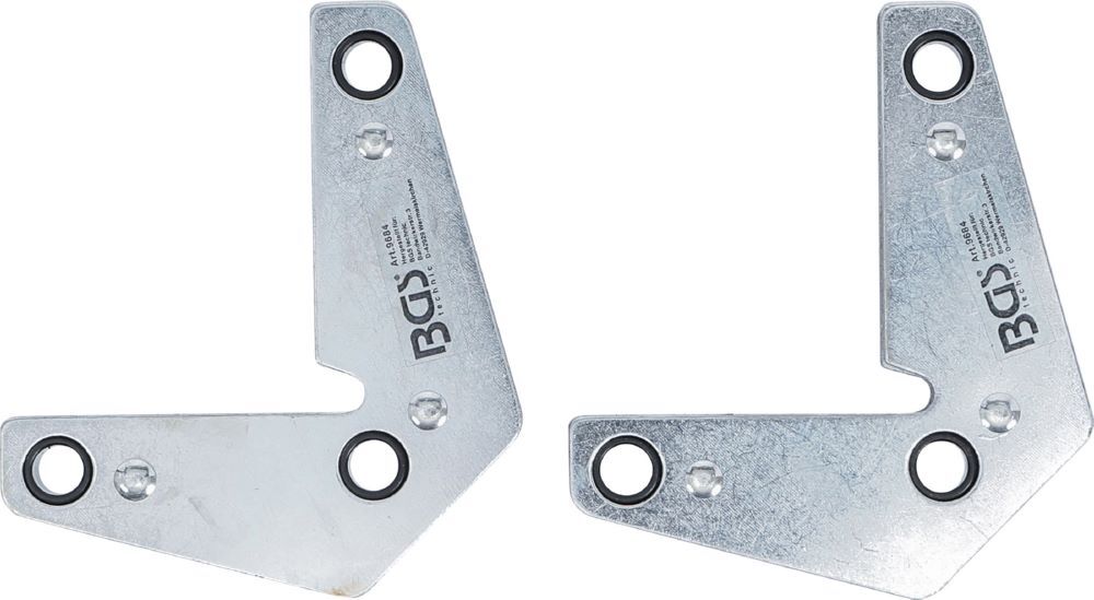BGS Kraft Magnethalter Satz L-Form 2 teilig Produktbild BGS Kraft Magnethalter Satz L-Form 2 teilig bild 2