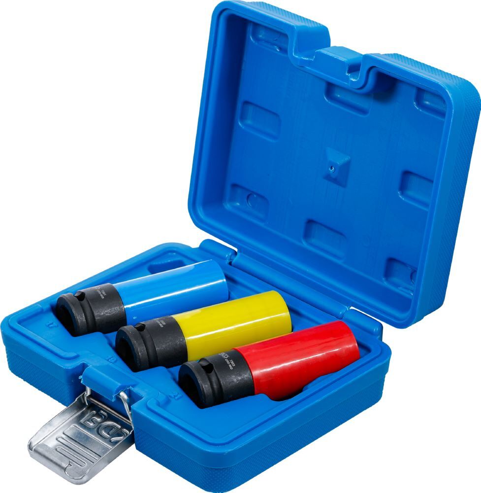 Produktbild Kraft Schoneinsatz Satz innenvierkant 1/2 Zoll 17 / 19 / 21 mm 3 teilig bild 3