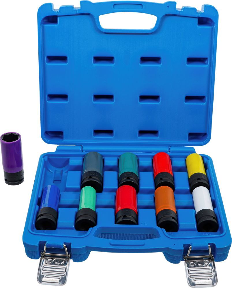 Produktbild BGS Kraft Schoneinsatz Satz Innenvierkant 1/2 Zoll 15 - 24 mm 10 teilig