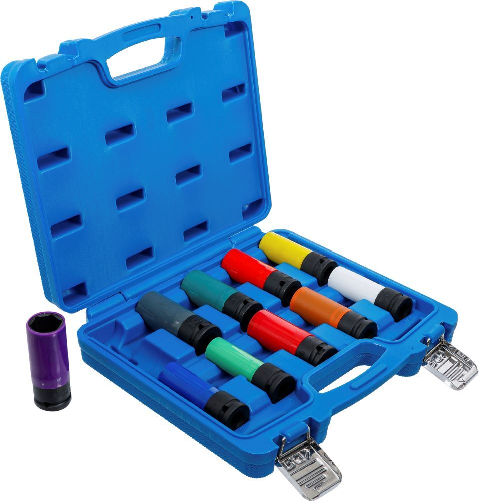 Produktbild Kraft Schoneinsatz Satz Innenvierkant 1/2 Zoll 15 - 24 mm 10 teilig bild 2