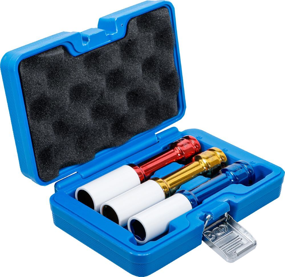 Produktbild Kraft Schoneinsatz Satz Antrieb Innenvierkant 12,5 mm 150 mm tief 3 teilig bild 2