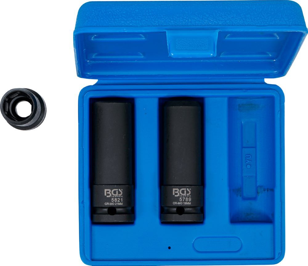 Produktbild Kraft Spezial Steckschlüssel Einsatz Satz 17/19/21 mm 3 teilig bild 6