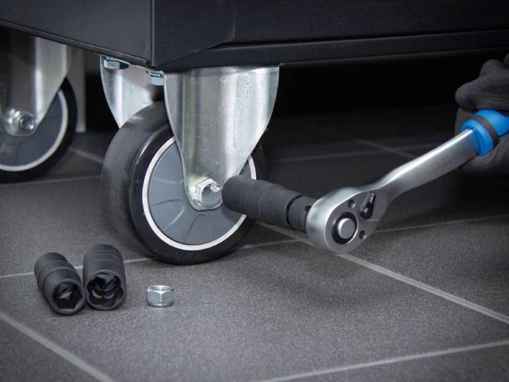 Produktbild Kraft Spezial Steckschlüssel Wendeeinssatz Satz 3 teilig bild 2