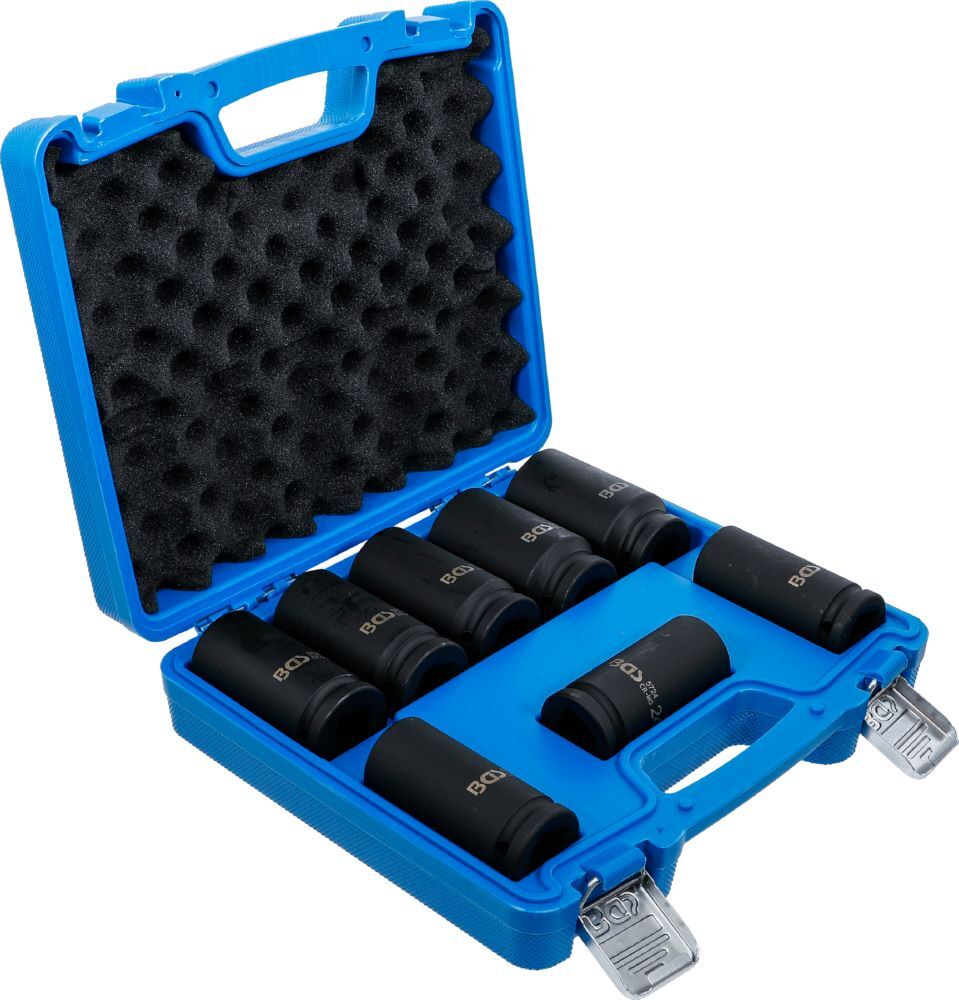 Produktbild Kraft Steckschlüssel Einsatz Satz extra tief Innenvierkant 3/4 Zoll 22-38 mm bild 2