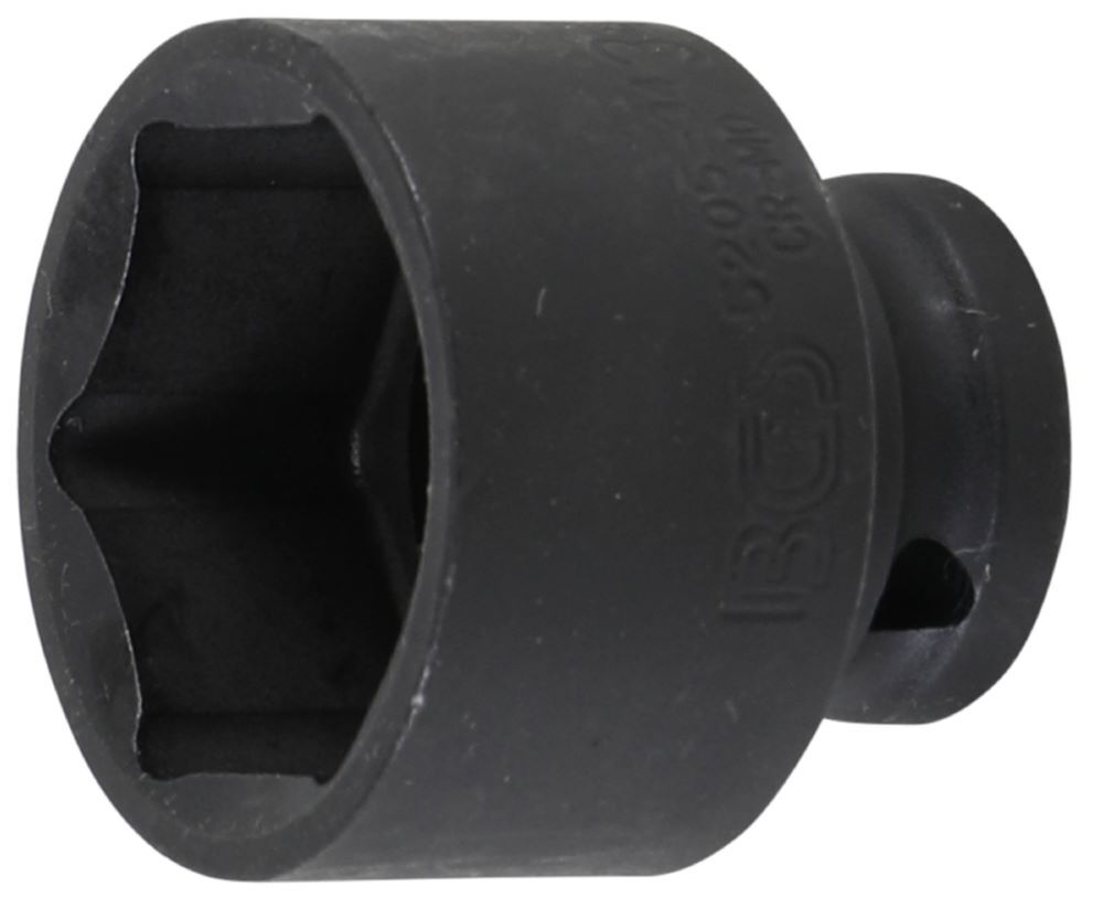 BGS Kraft Steckschlüssel 34 mm Einsatz Sechskant Antrieb Innenvierkant 12,5 1/2 Zoll Produktbild BGS Kraft Steckschlüssel 34 mm Einsatz Sechskant Antrieb Innenvierkant 12,5 1/2 Zoll