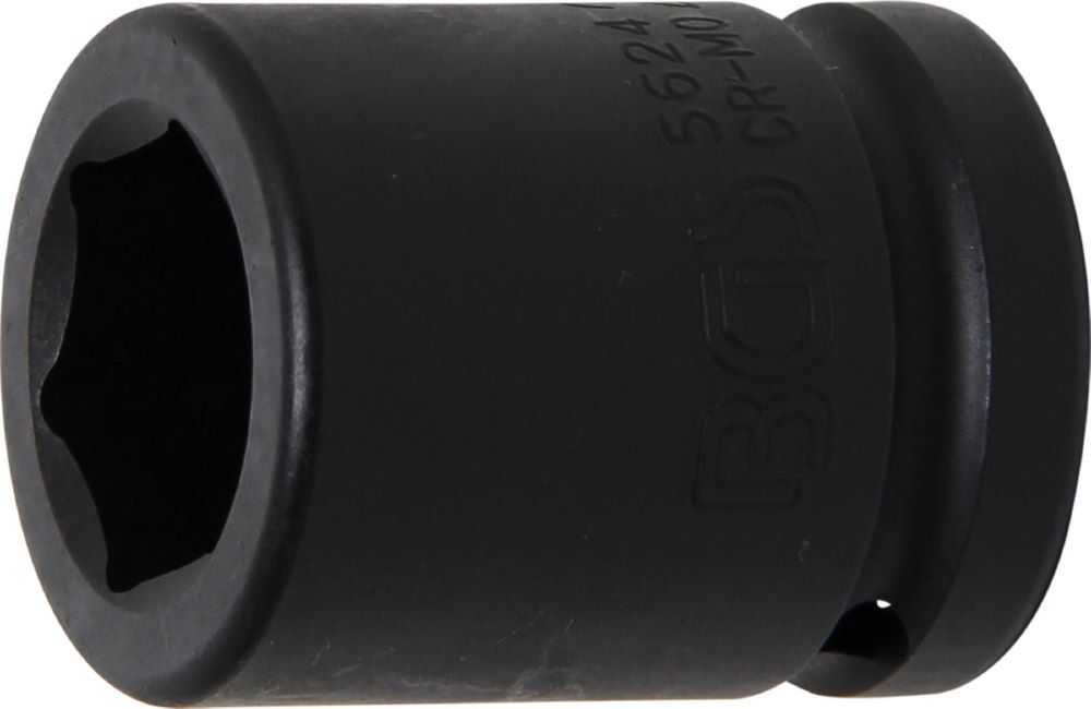 BGS Kraft Steckschlüssel 24 mm Einsatz Sechskant Antrieb Innenvierkant 20 mm Produktbild BGS Kraft Steckschlüssel 24 mm Einsatz Sechskant Antrieb Innenvierkant 20 mm