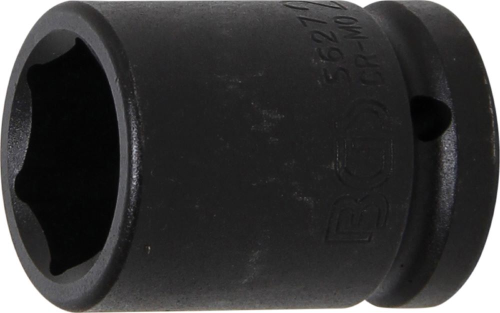 BGS Kraft Steckschlüssel 27 mm Einsatz Sechskant Antrieb Innenvierkant 20 mm Produktbild BGS Kraft Steckschlüssel 27 mm Einsatz Sechskant Antrieb Innenvierkant 20 mm