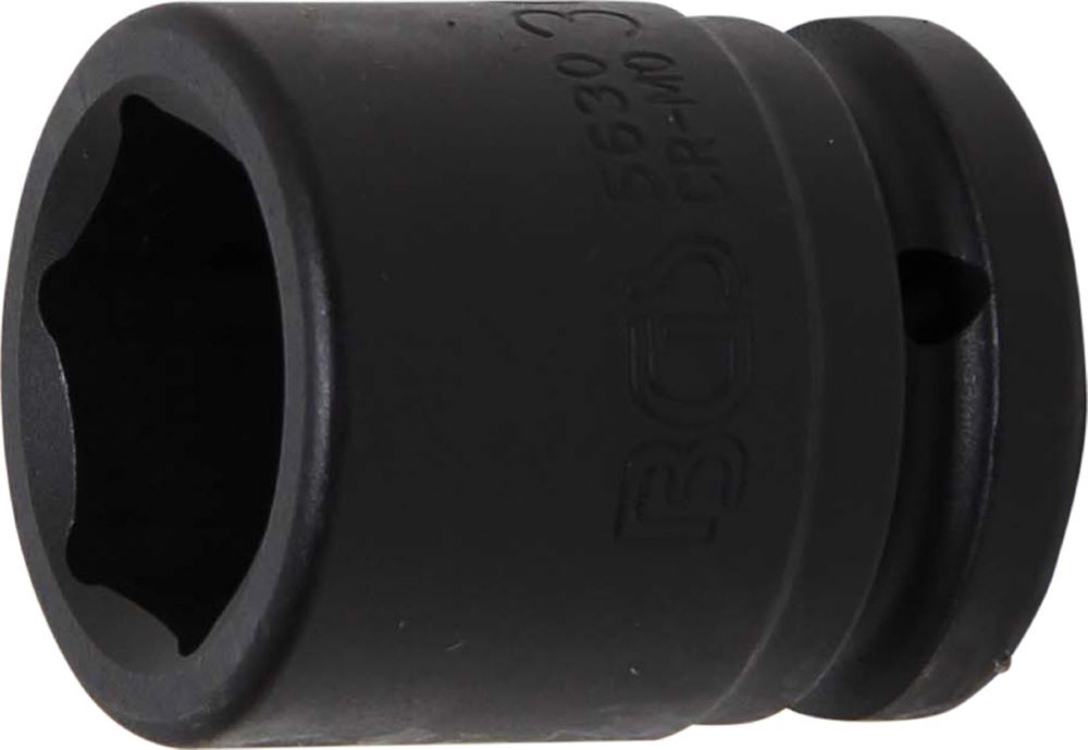 BGS Kraft Steckschlüssel 30 mm Einsatz Sechskant Antrieb Innenvierkant 20 mm Produktbild BGS Kraft Steckschlüssel 30 mm Einsatz Sechskant Antrieb Innenvierkant 20 mm