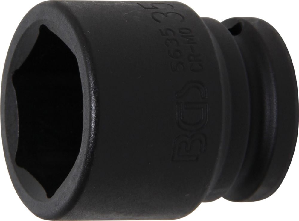 BGS Kraft Steckschlüssel 35 mm Einsatz Sechskant Antrieb Innenvierkant 20 mm Produktbild BGS Kraft Steckschlüssel 35 mm Einsatz Sechskant Antrieb Innenvierkant 20 mm