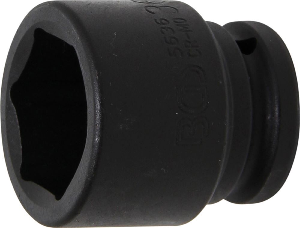 BGS Kraft Steckschlüssel 36 mm Einsatz Sechskant Antrieb Innenvierkant 20 mm Produktbild BGS Kraft Steckschlüssel 36 mm Einsatz Sechskant Antrieb Innenvierkant 20 mm