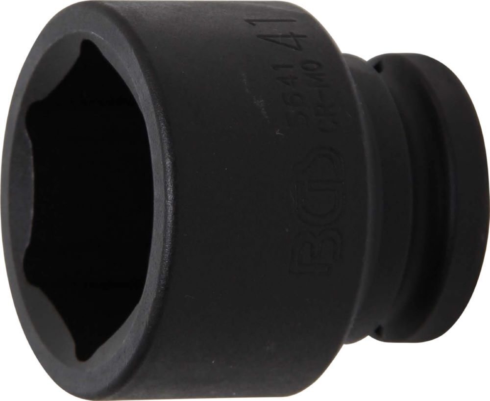 BGS Kraft Steckschlüssel 41 mm Einsatz Sechskant Antrieb Innenvierkant 20 mm Produktbild BGS Kraft Steckschlüssel 41 mm Einsatz Sechskant Antrieb Innenvierkant 20 mm