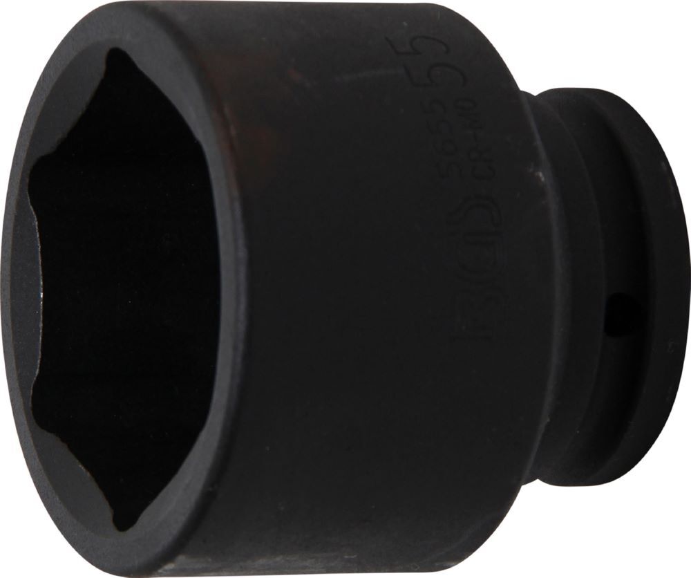 BGS Kraft Steckschlüssel 55 mm Einsatz Sechskant Antrieb Innenvierkant 20 mm Produktbild BGS Kraft Steckschlüssel 55 mm Einsatz Sechskant Antrieb Innenvierkant 20 mm