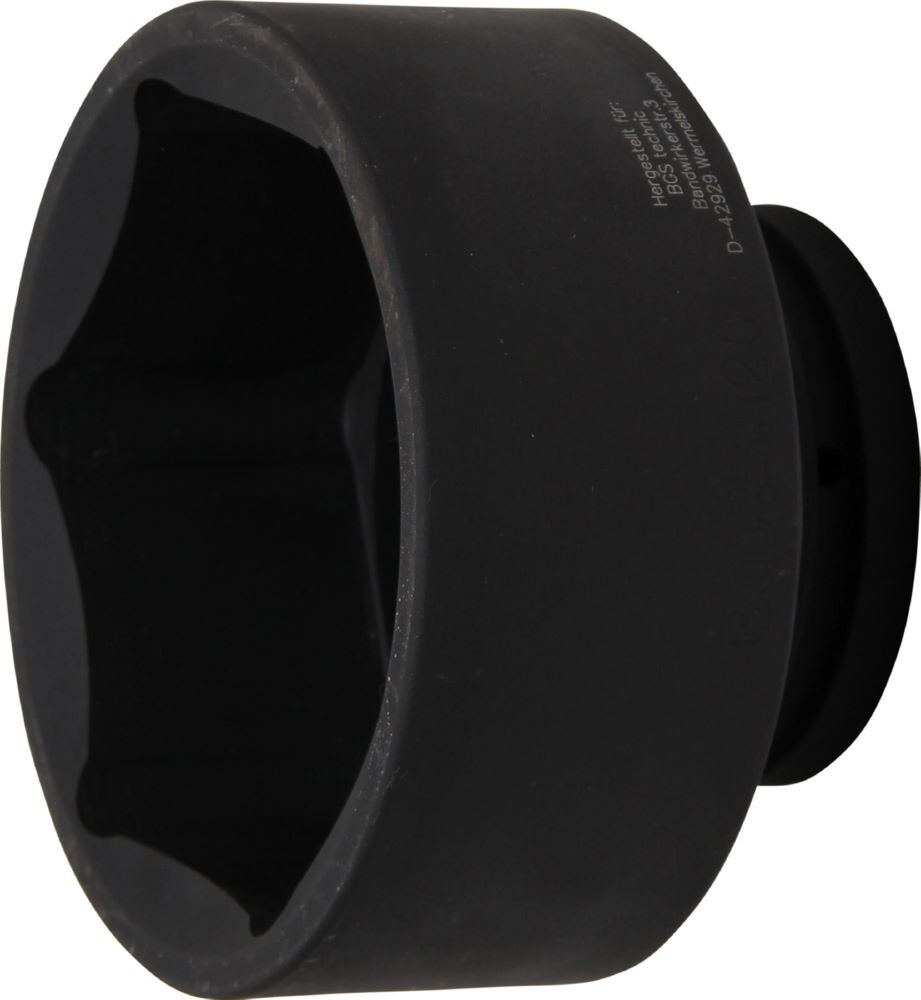 BGS Kraft Steckschlüssel 120 mm Einsatz Sechskant Antrieb Innenvierkant 25 mm Produktbild BGS Kraft Steckschlüssel 120 mm Einsatz Sechskant Antrieb Innenvierkant 25 mm