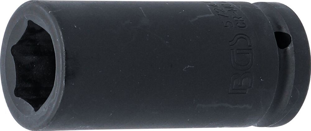 Produktbild BGS Kraft Steckschlüssel 24 mm Einsatz Sechskant tief Antrieb Innenvierkant 20 mm
