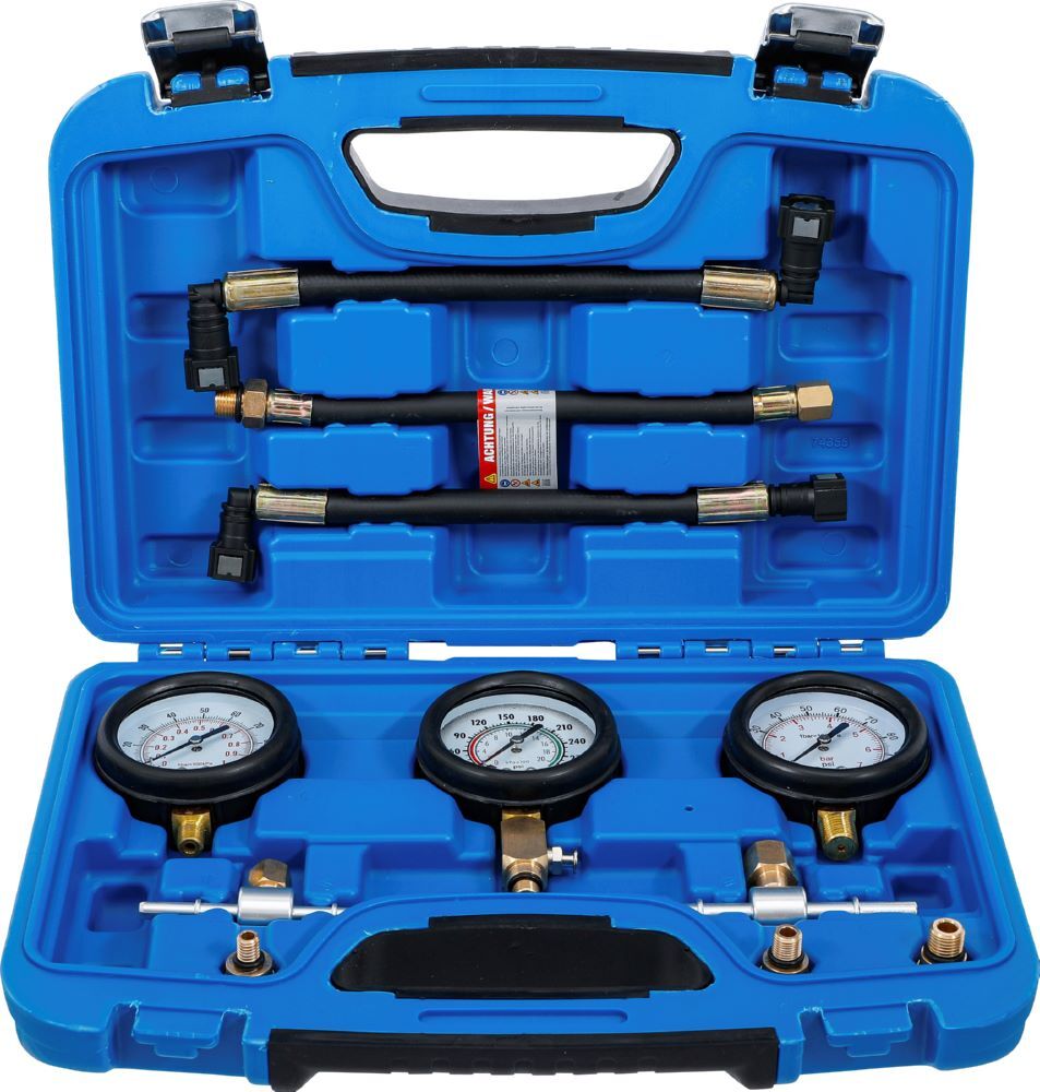 BGS Kraftstoff und Kompressionsdruckprüfgeräte Satz für Motorräder 11 teilig Produktbild BGS Kraftstoff und Kompressionsdruckprüfgeräte Satz für Motorräder 11 teilig