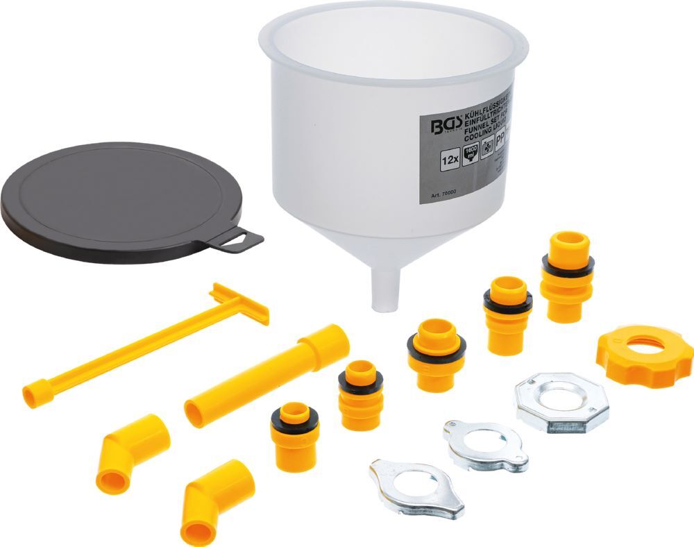 Produktbild BGS Kühlflüssigkeit Einfülltrichter Satz 12 teilig