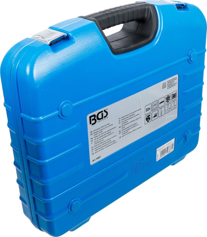BGS Kühlsystem Abdrück Satz 32 teilig BGS Kühlsystem Abdrück Satz 32 teilig