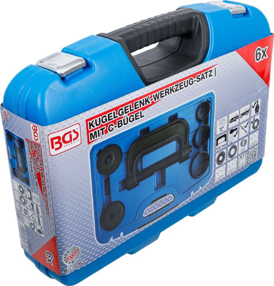 BGS Kugelgelenk Werkzeug Satz mit C-Bügel Produktbild BGS Kugelgelenk Werkzeug Satz mit C-Bügel bild 6