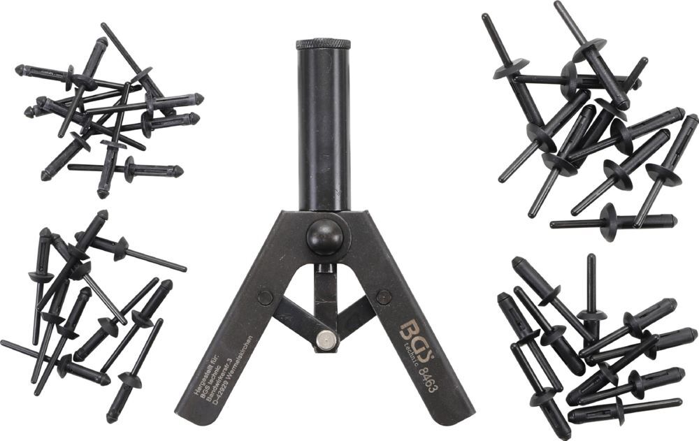 Produktbild BGS Kunststoff Nietzangen Satz 41 teilig