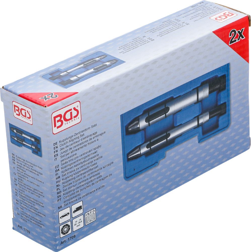 BGS Kupplungs Zentrierdorn Satz 2 teilig Produktbild BGS Kupplungs Zentrierdorn Satz 2 teilig bild 6