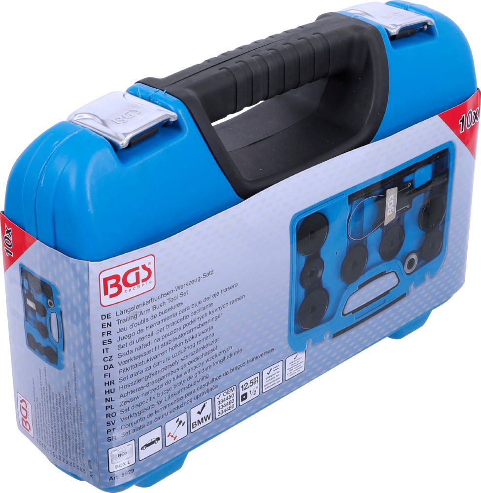 BGS Längslenkerbuchsen Werkzeug Satz für BMW Hinterachse 10 teilig Produktbild BGS Längslenkerbuchsen Werkzeug Satz für BMW Hinterachse 10 teilig bild 6
