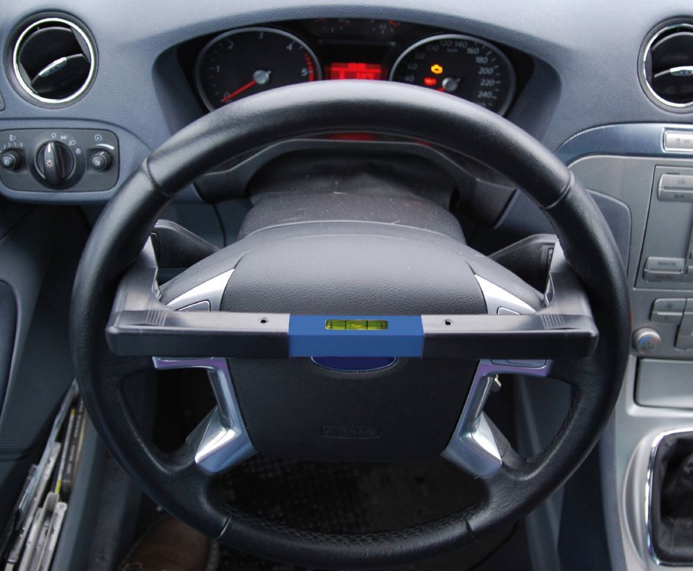 BGS Lenkrad Wasserwaage Produktbild BGS Lenkrad Wasserwaage bild 2