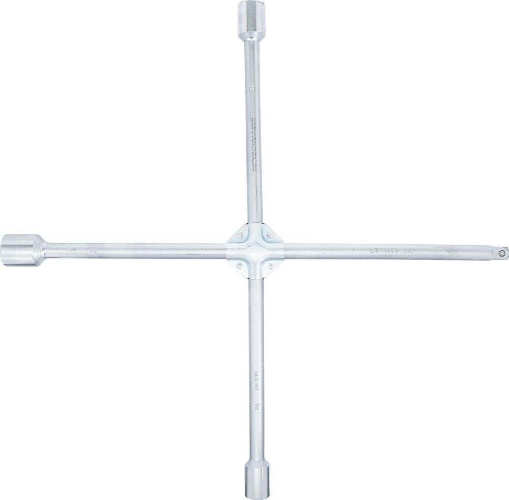 BGS Lkw Radkreuz Vierkant 24 x 27 x 32 x 20 mm 3/4 Zoll Produktbild BGS Lkw Radkreuz Vierkant 24 x 27 x 32 x 20 mm 3/4 Zoll bild 3