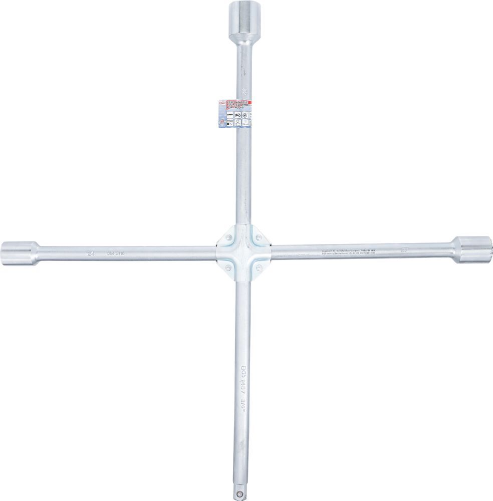 BGS Lkw Radkreuz Vierkant 24 x 27 x 32 x 20 mm 3/4 Zoll Produktbild BGS Lkw Radkreuz Vierkant 24 x 27 x 32 x 20 mm 3/4 Zoll bild 5