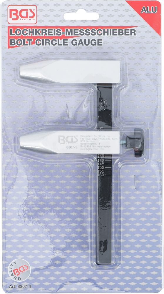 Produktbild Lochkreis-Messschieber Aluminium Ausführung bild 5