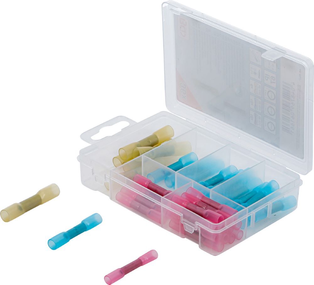 Produktbild BGS Lötverbinder Sortiment mit Schrumpfschlauch 36 teilig