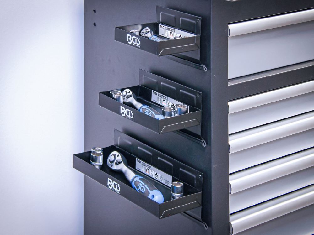 Produktbild Magnet Ablagen Satz 150 / 210 / 310 mm 3 teilig bild 2