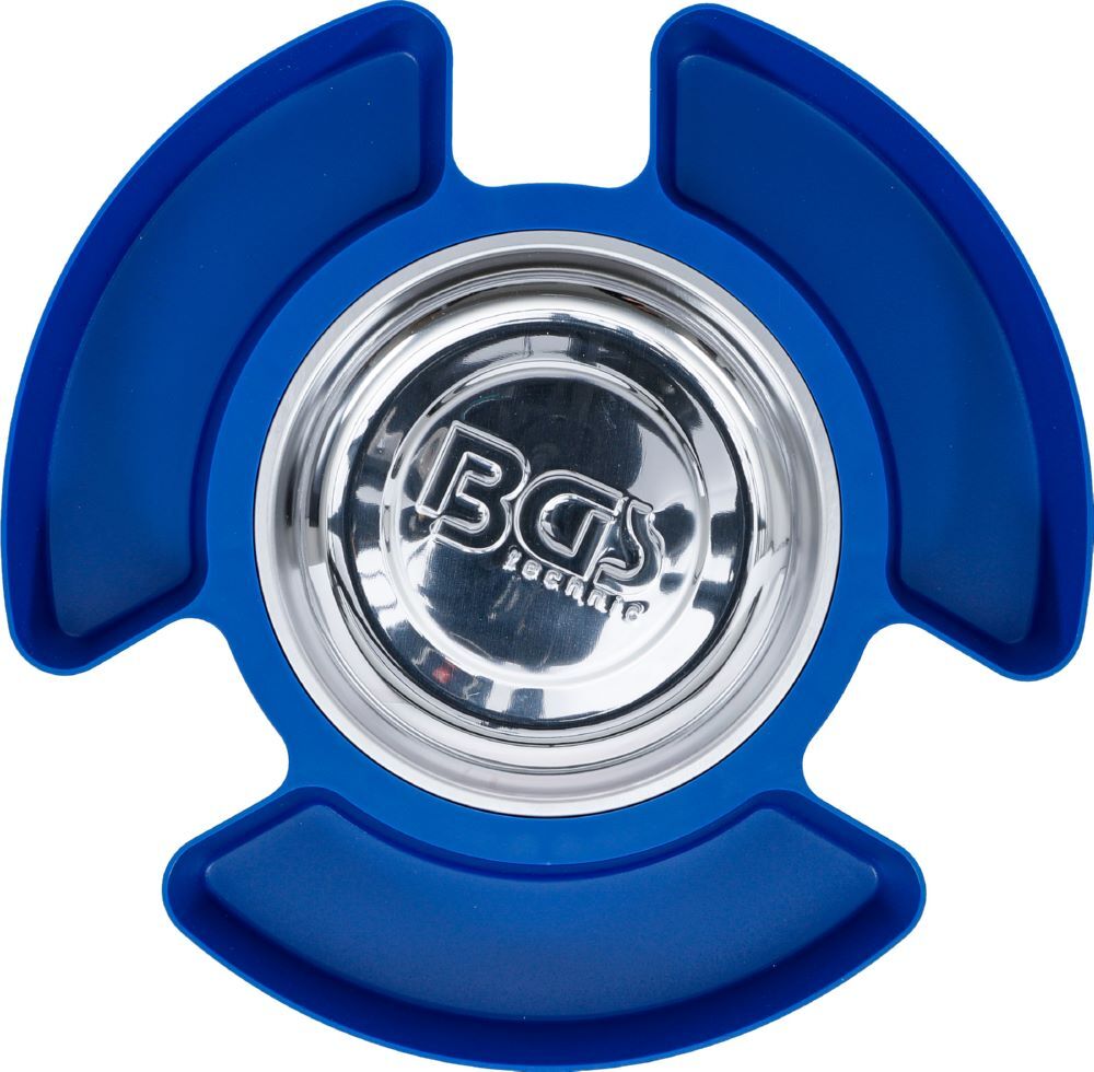 Produktbild Magnet Haftschale mit 3 Kunststoff Ablagen 150 mm bild 3