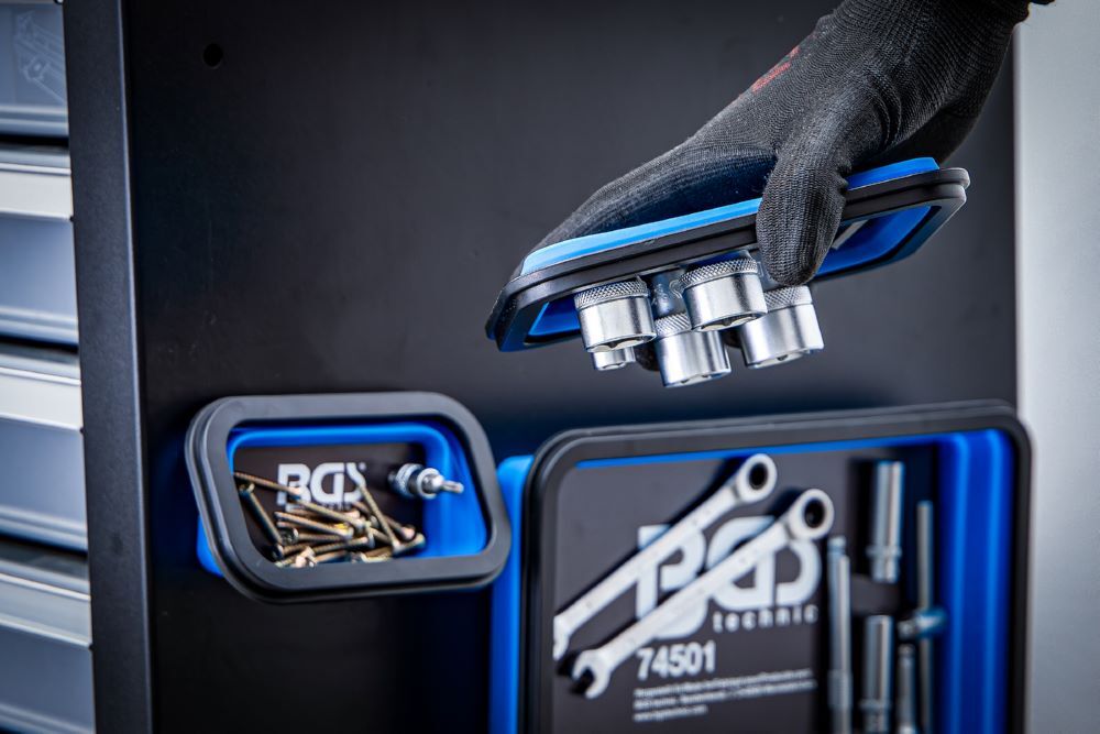 Produktbild Magnet Haftschalen Satz Silikon faltbar 3 teilig bild 3