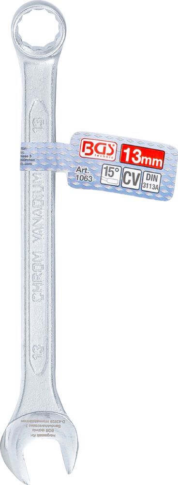BGS Maul Ringschlüssel 13 mm BGS Maul Ringschlüssel 13 mm