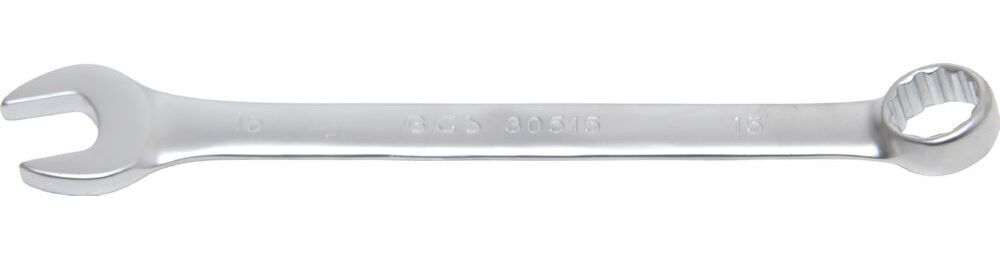 BGS Maul Ringschlüssel 15 mm Produktbild BGS Maul Ringschlüssel 15 mm