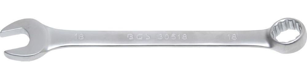 BGS Maul Ringschlüssel 18 mm Produktbild BGS Maul Ringschlüssel 18 mm