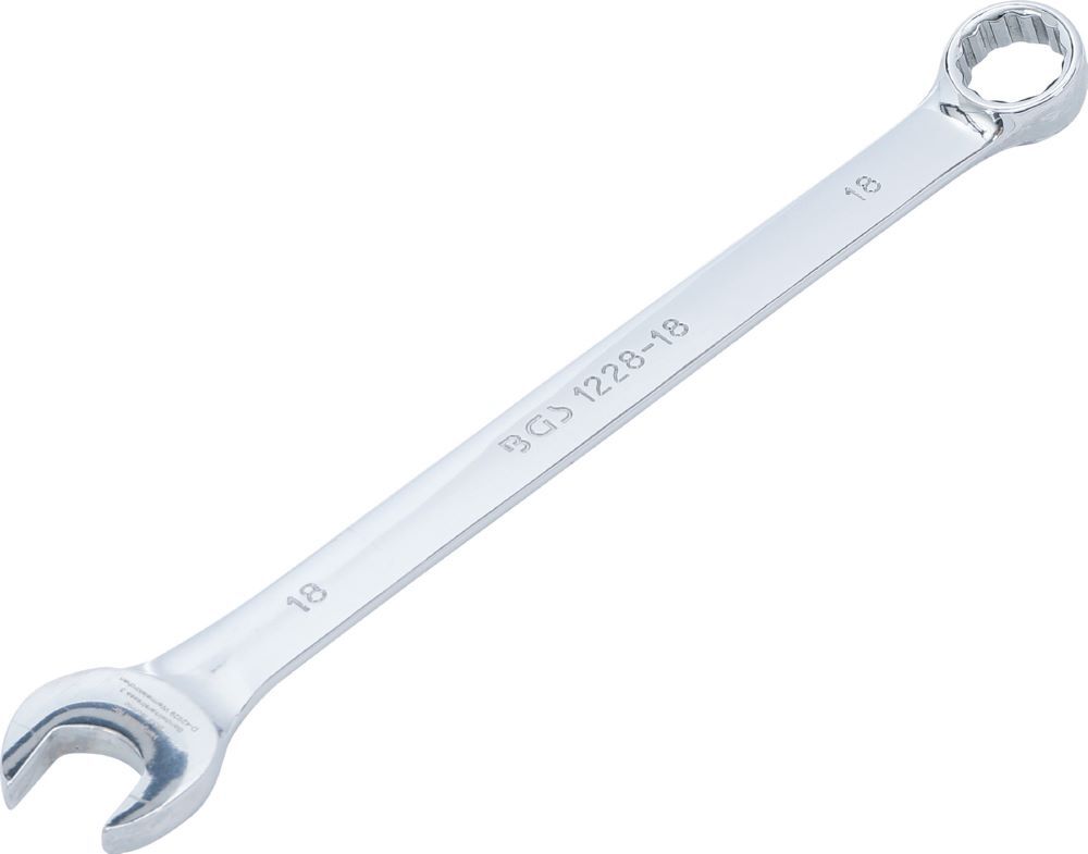 BGS Maul Ringschlüssel extra lang 18 mm BGS Maul Ringschlüssel extra lang 18 mm