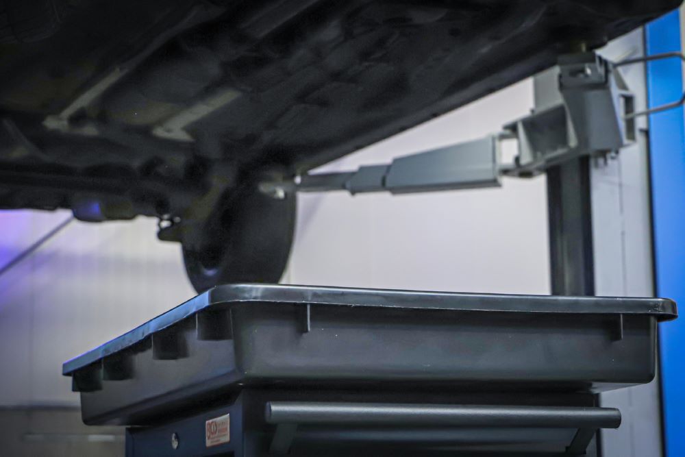 Produktbild Mehrzweckwanne mit Ausgießer schwarz 50 Liter bild 3