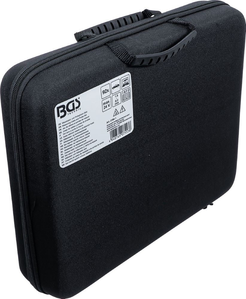 Produktbild Messkabel und Prüfspitzen Satz 92 teilig bild 5