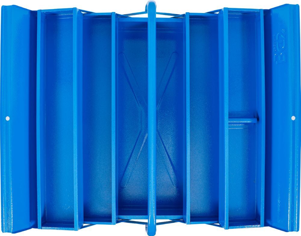 Produktbild Metall Werkzeugkasten leer 530 x 200 x 200 mm 5 Fächer bild 4