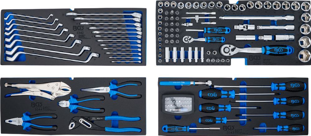 Produktbild Metall Werkzeugkoffer 3 Schubladen mit 143 Werkzeugen bild 5