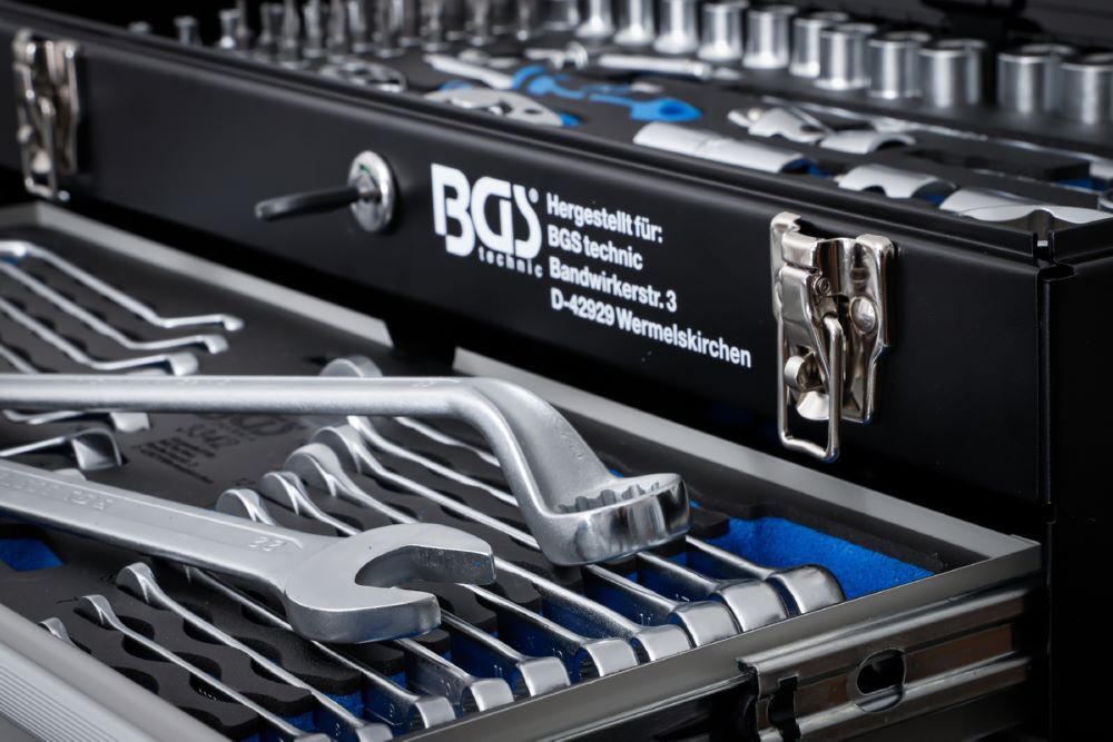 Produktbild Metall Werkzeugkoffer 3 Schubladen mit 143 Werkzeugen bild 9