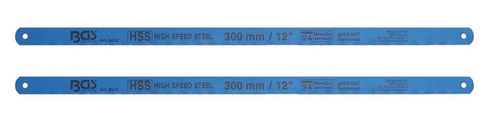 Produktbild BGS Metallsägeblätter HSS flexibel 13 x 300 mm 2 teilig