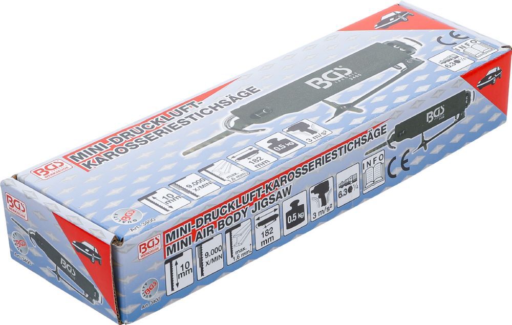 Produktbild Mini Druckluft Karosserie Stichsäge vibrationsarm bild 4