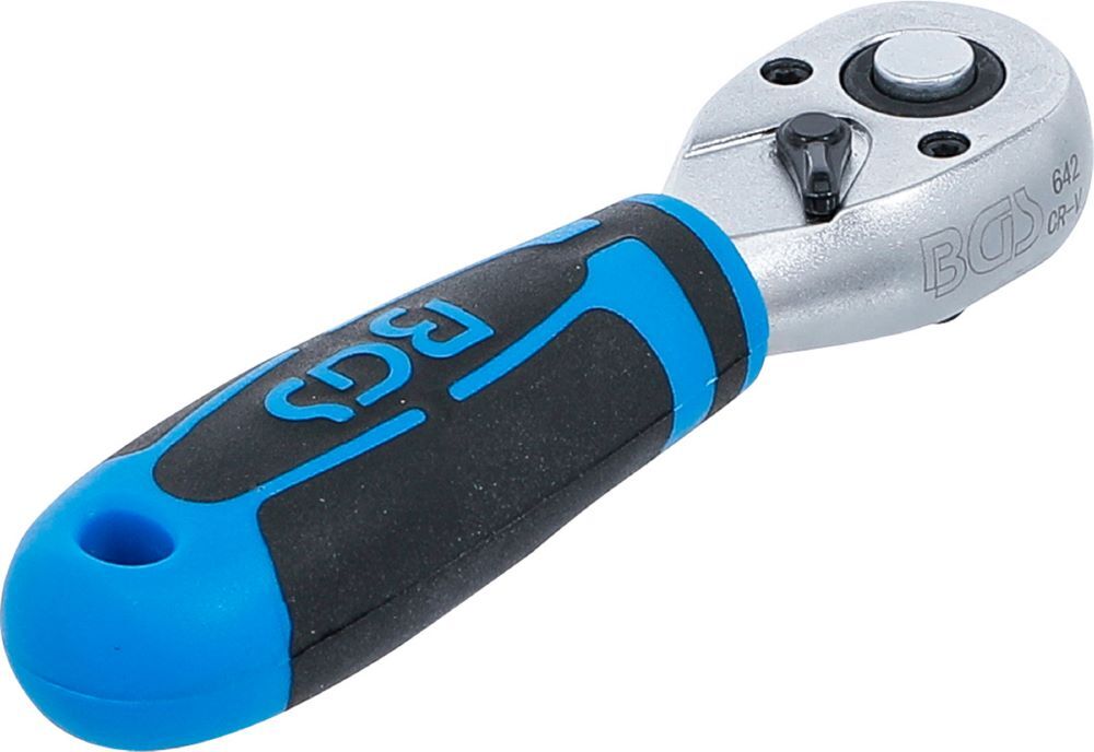 Produktbild Mini Umschaltknarre Abtrieb Außenvierkant 6,3 mm 1/4 Zoll bild 4