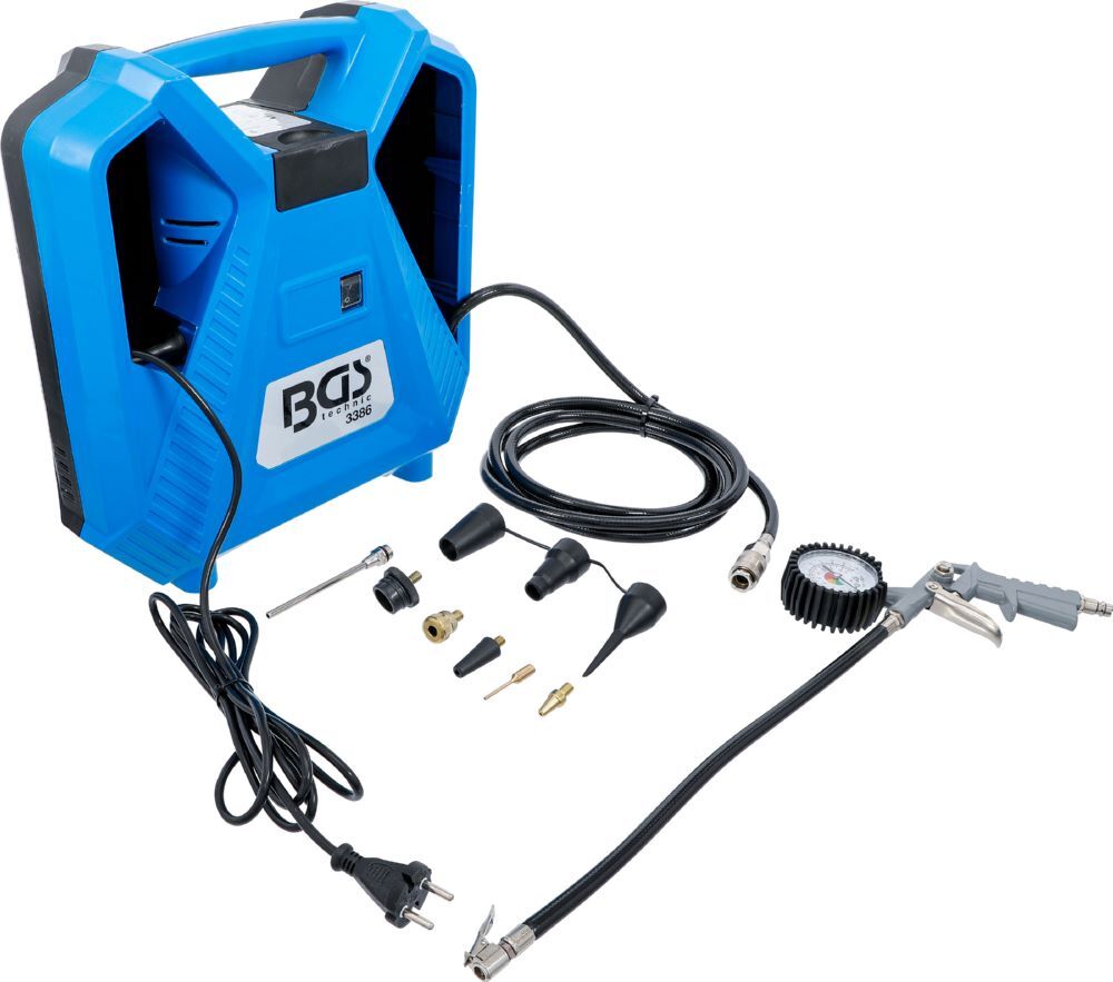 BGS Mobiler Druckluft Kompressor 1100 W Produktbild BGS Mobiler Druckluft Kompressor 1100 W