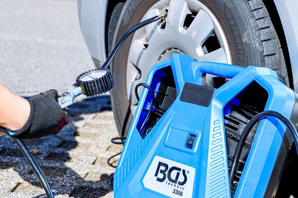 BGS Mobiler Druckluft Kompressor 1100 W Produktbild BGS Mobiler Druckluft Kompressor 1100 W bild 3