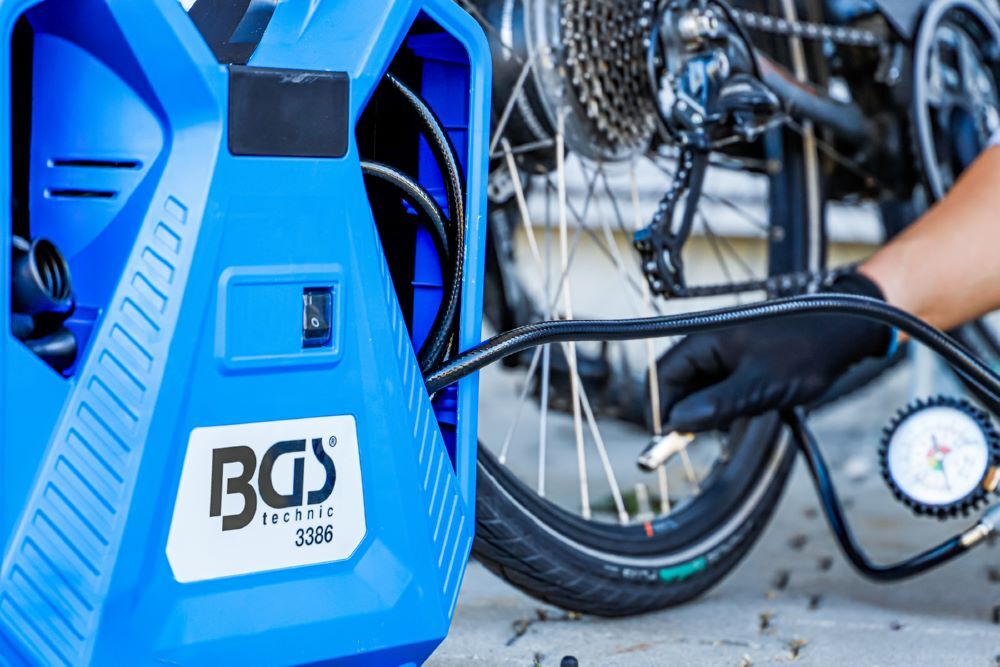 BGS Mobiler Druckluft Kompressor 1100 W Produktbild BGS Mobiler Druckluft Kompressor 1100 W bild 4